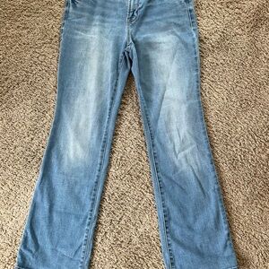 Old Navy mid rise kicker boot cut jean